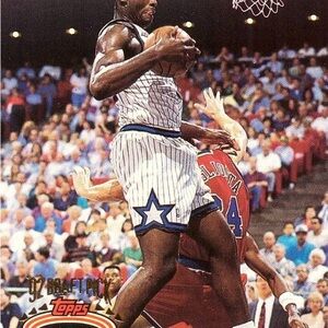 Topps Basketball Card with Blue and White Uniform